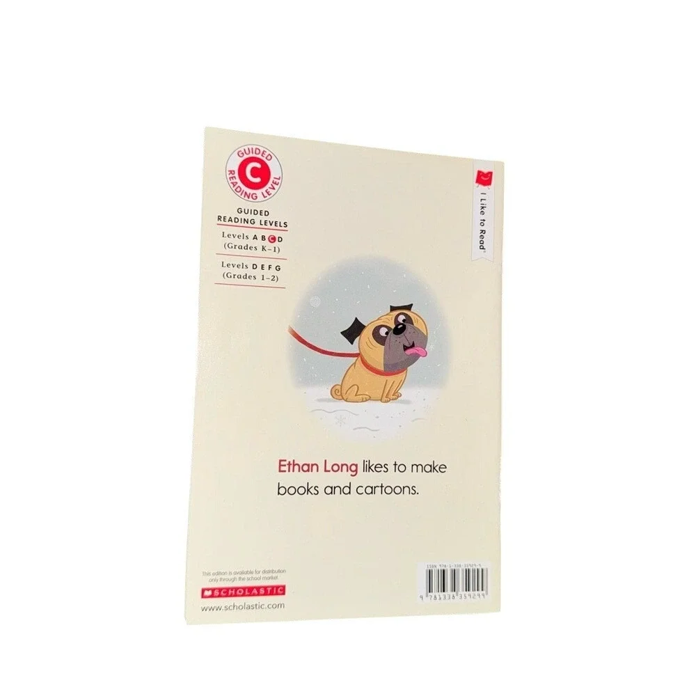 Scholastic Pug by Ethan Long Guided Reading Level C Early Reader Book‎ K-1